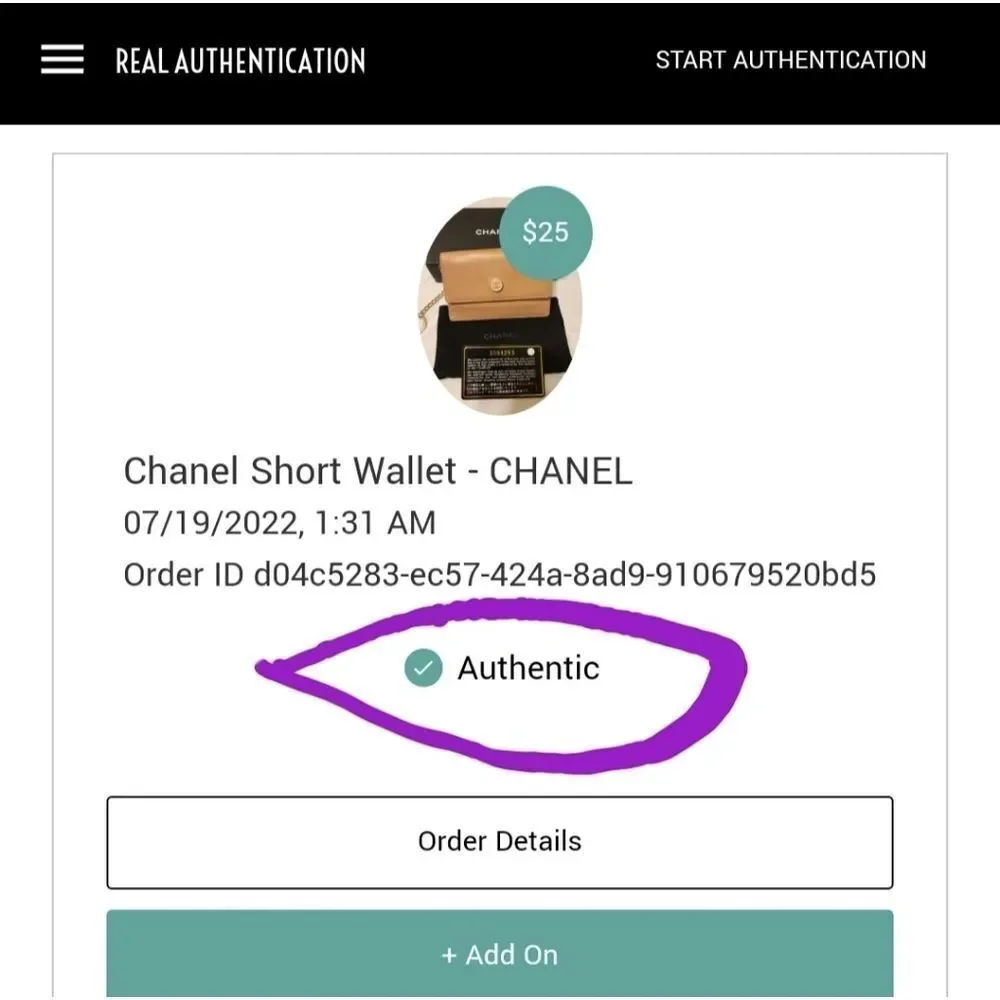 💯 Authentic Chanel Short Wallet 🍀
